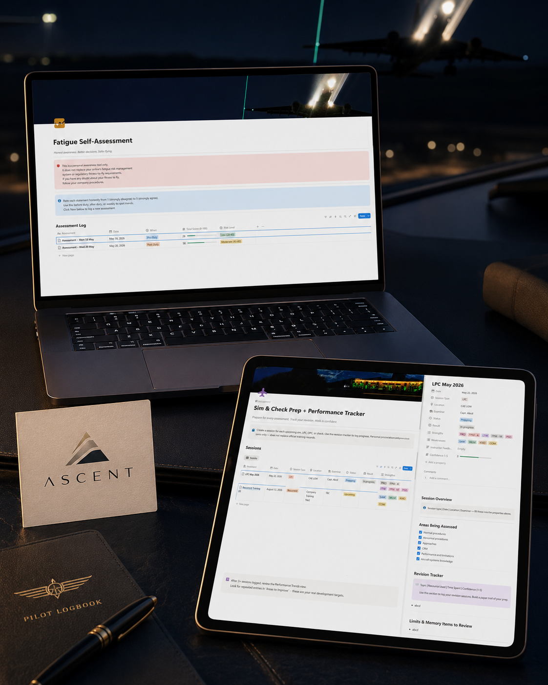 Ascent Pilot Planner
