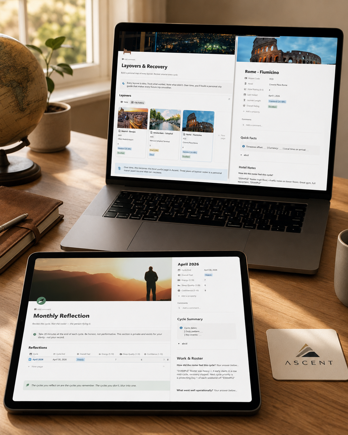 Ascent Pilot Planner