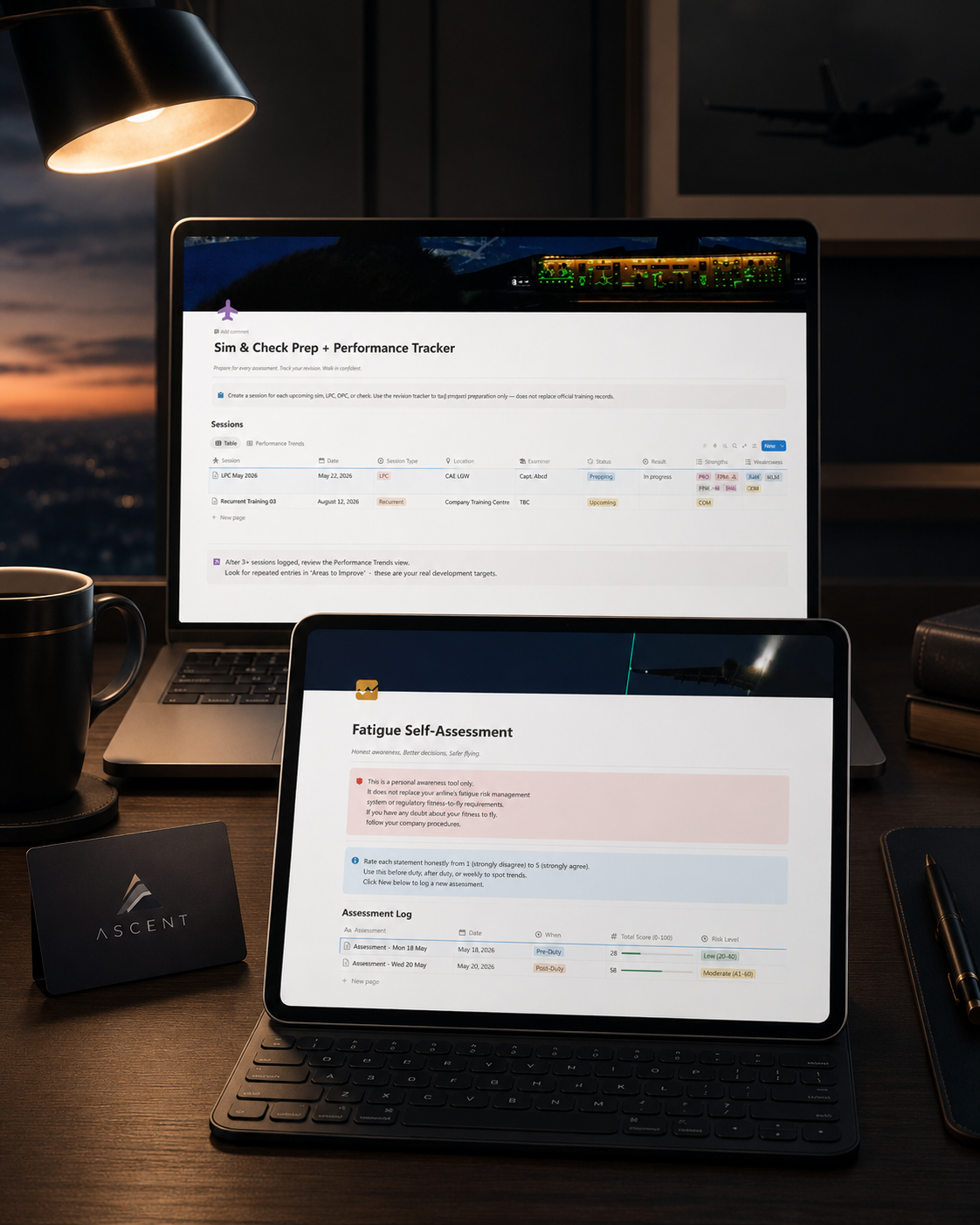 Ascent Pilot Planner